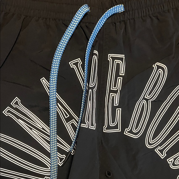 Billionaire Boys Club Black Shorts with White Lettering - Picture 2 of 4